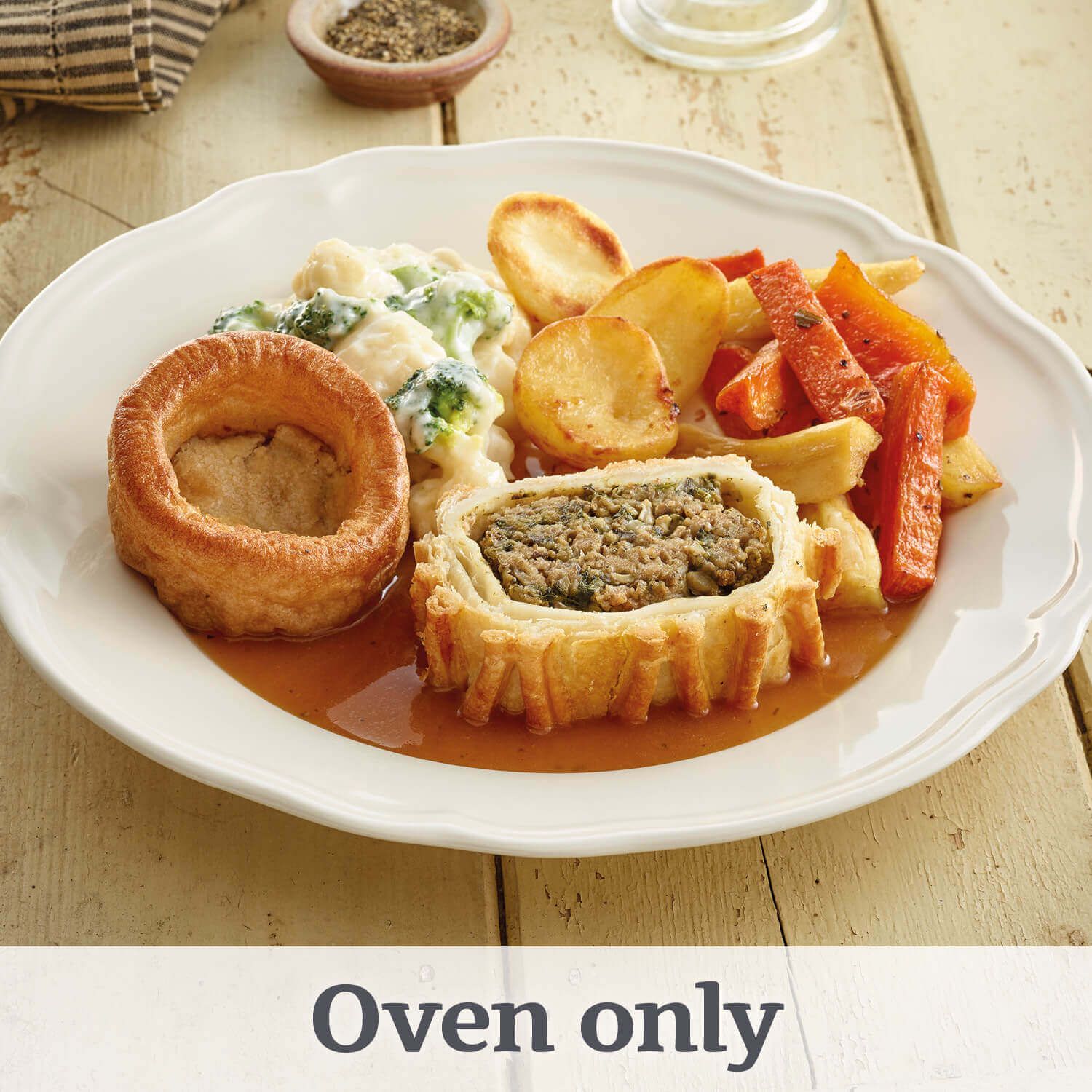 Luxury Vegetarian Roast Dinner