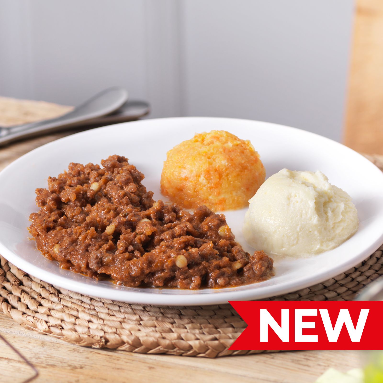 Minced & Moist Beef Bolognese