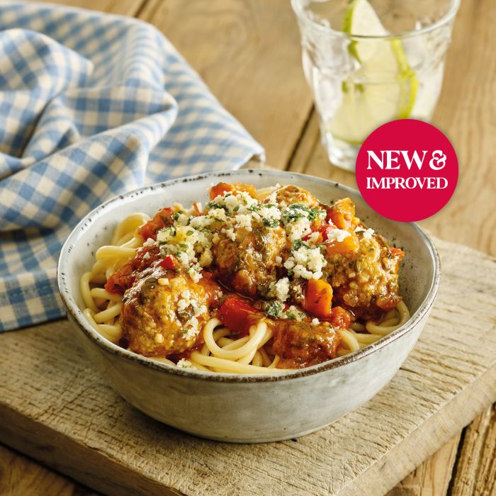 Mini Spaghetti & Meatballs