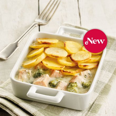 Mini Salmon & Broccoli Bake