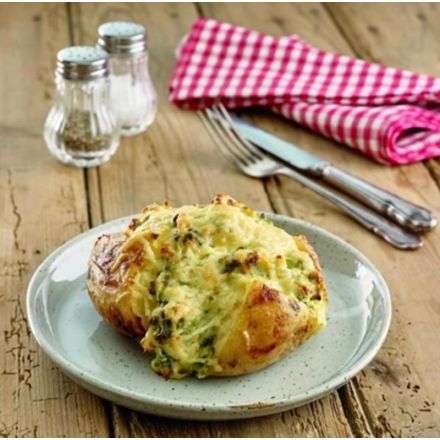 Broccoli & Cauliflower Cheese Loaded Jacket Potato
