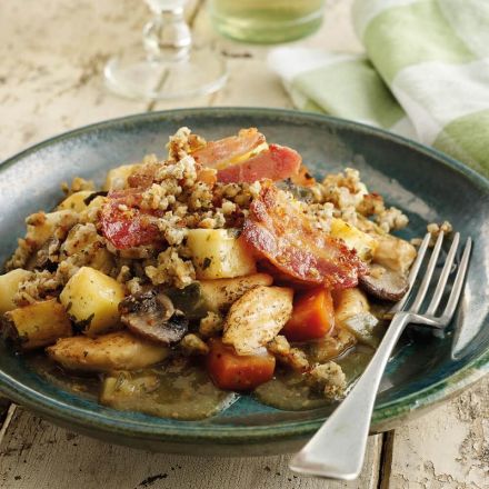 Chicken & Stuffing Bake