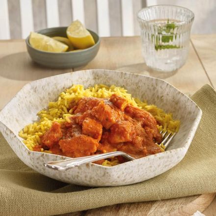 Butter Chicken Curry with Pilau Rice