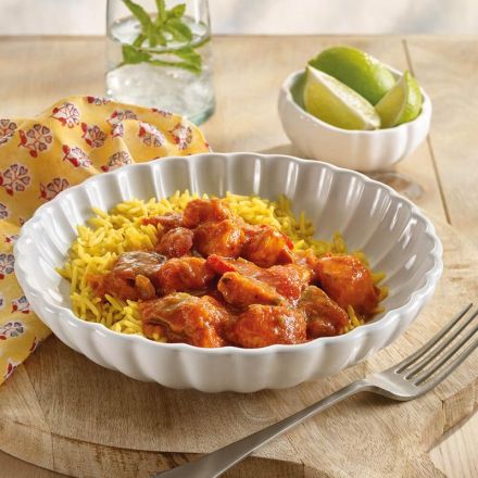 Chicken Jalfrezi with Pilau Rice