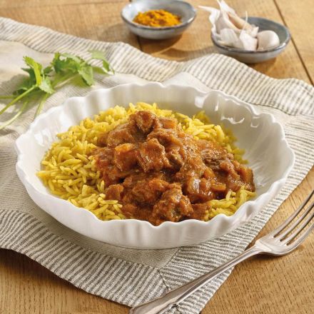 Lamb Bhuna with Pilau Rice