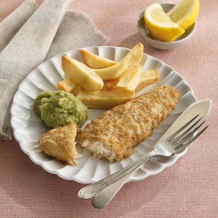 Mini Battered Fish & Chips
