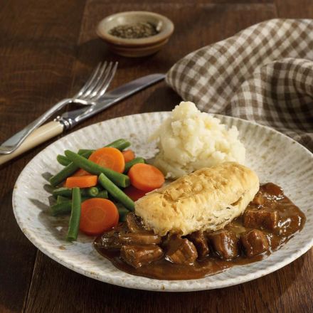 Mini Steak & Mushroom Pie