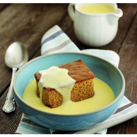 Treacle Pudding with Custard (Pack Of 2)