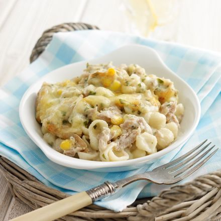 Mini Tuna Pasta Bake