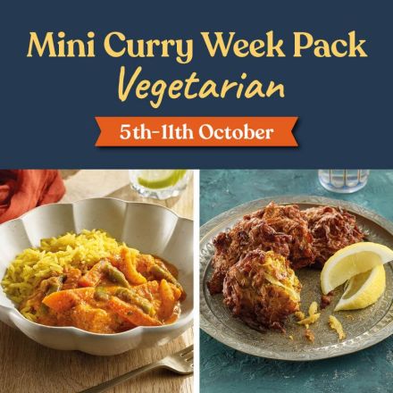 Curry Week Pack Vegetarian - Minis