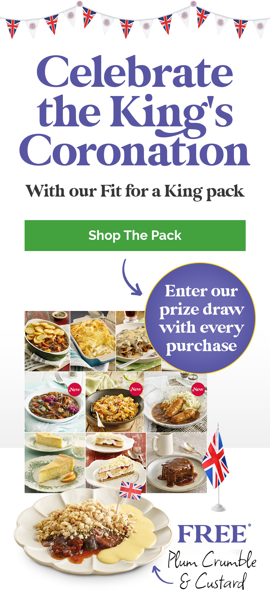 Oakhouse foods Fit For A King Pack
