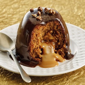 Salted Caramel Melt-in-the-Middle Pudding
