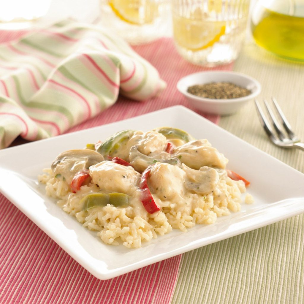 mini-chicken-mixed-peppers-in-creamy-sauce